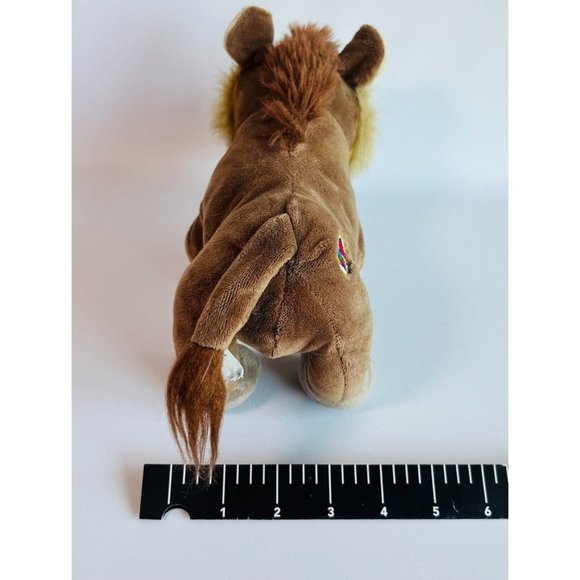 Ganz Webkinz Warthog 12" Stuffed Animal Plush Wild Pig Brown Tan Pumba collectib - Picture 10 of 10